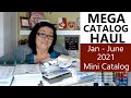 MEGA HAUL UNBOXING | January - June 2021 Stampin Up Mini Catalog | HUGE Stampin Up Order 2021