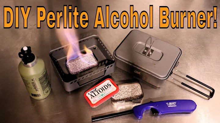 My DIY Perlite Alcohol Burner! Super Inexpensive, Easy To Assemble And VERY Effective!