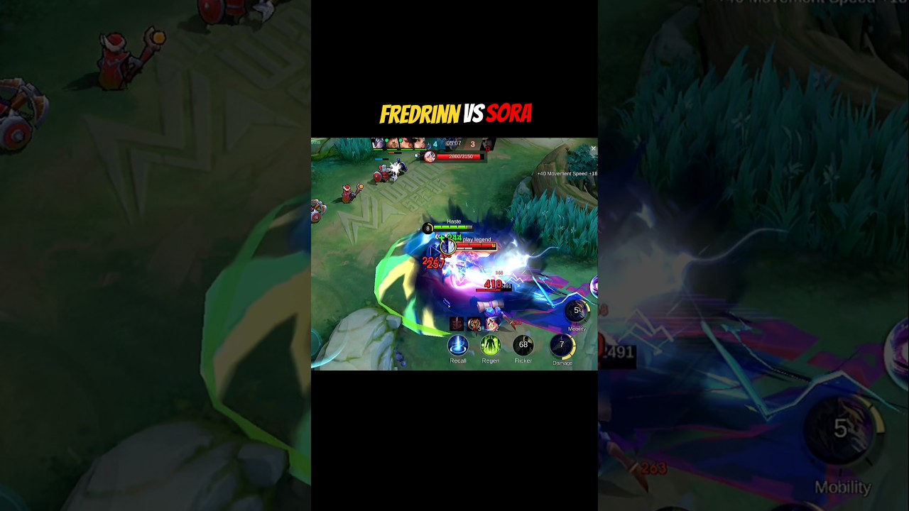 Cleanest Fredrinn vs Sora Fight 