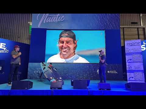 ZEPHIR PROJECT : Conférence au Salon Nautique de Paris 10-12-2021 (Antoine Albeau & Marc Amerigo)