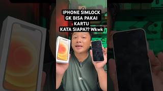Iphone inter simlock gak bisa pakai kartu??