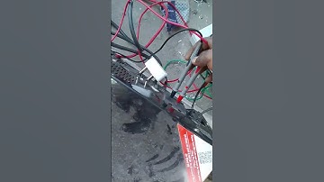Inverter me output voltage check