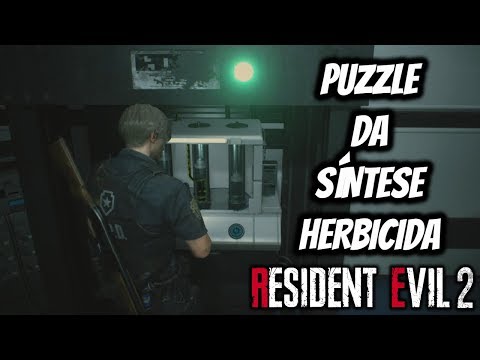 Resident Evil 2 Remake Puzzle peças de xadrez cenário A 