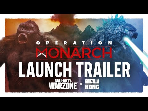 Operation Monarch Launch Trailer feat. Godzilla vs. Kong | Call of Duty: Warzone
