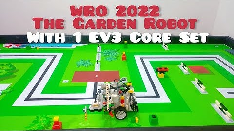 WRO 2022 Elementary | Robot Solution Idea | Using EV3 Core Set Only