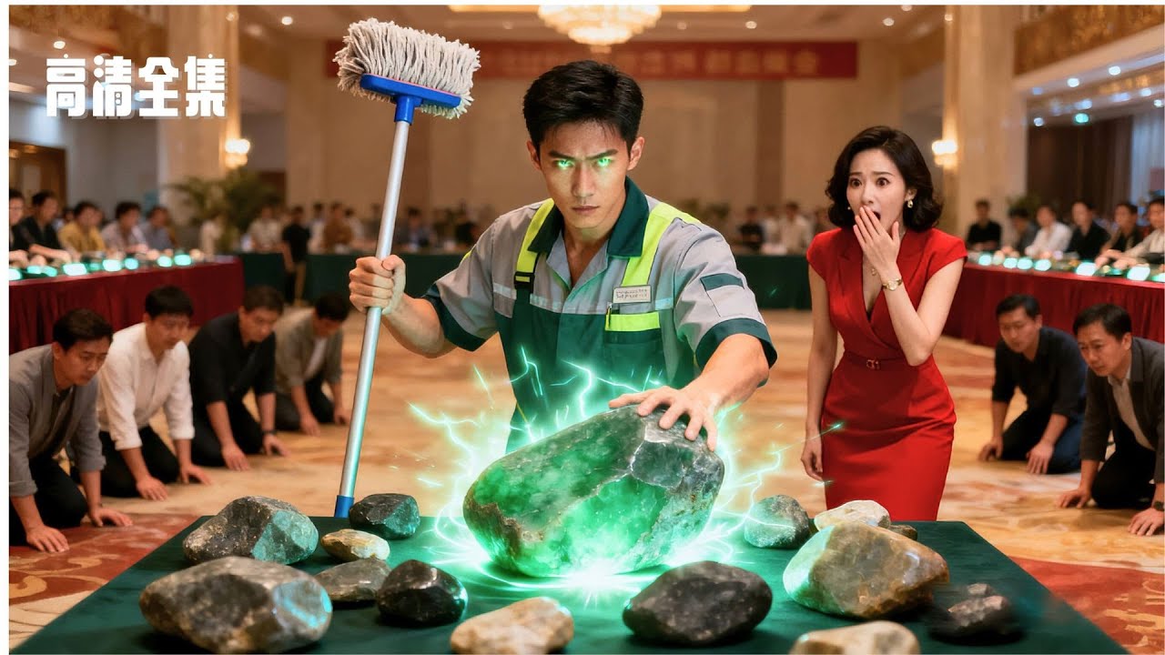 【FULL】賭石大會上，連鬼眼賭王都看不透的原石，竟被清潔工一眼識出是無價帝王綠！順手秒殺三大家族的賭石天才瀟灑離去，美女總裁立刻變賣全部家產求嫁！#蒼穹短劇 #逆襲 #戰神 #中國熱門短劇