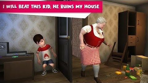 Bad Granny chapter 2 full gameplay | Bad Granny Funny House Act 1 | Bad Granny Full walkthrough