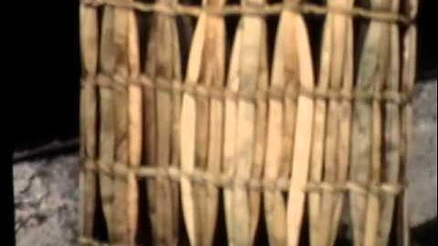 Nancy Today: Cattail Workshop 3 ASMR weaving (basket making tutorial) hacer cesta