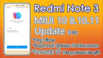 MIUI 10 8.10.11 || GLOBAL BETA ROM || REDMI NOTE 3 || CHANGES & FEATURES