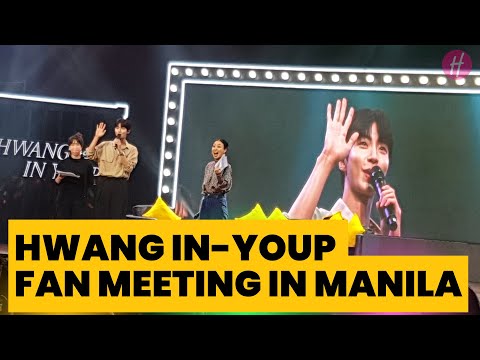 Hwang In-youp (황인엽) Greets Fans in the Philippines