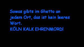 Eko Fresh - Köln Kalk Ehrenmord ~ Lyrics Resimi