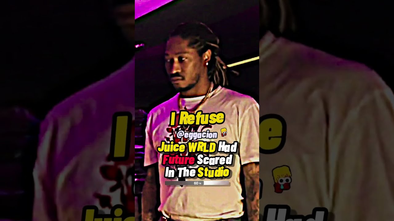 JUICE WRLD HAD FUTURE SCARED IN THE STUDIO 