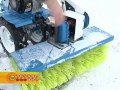 Борьба со снегом при помощи мотоблока НЕВА