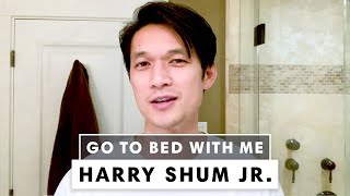 Harry Shum Jr's 3-Step Nighttime Skincare Routine for Combination Skin | Go To Bed With Me | BAZAAR