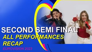 Eurovision 2023 Recap - Second Semi Final - by ALRUV | Eurovision 2023 Dance Cover and Parody