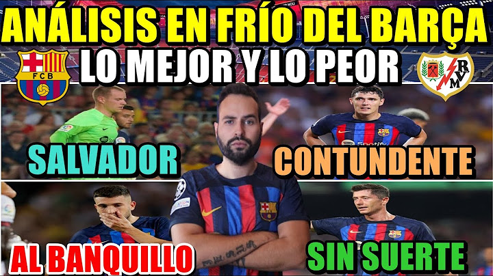 TER STEGEN, CHRISTENSEN, JORDI ALBA... ANÁLISIS EN FRÍO del BARÇA 0-0 RAYO - Lo MEJOR Y PEOR