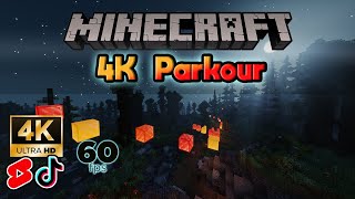 30 minutes of Scenic 4K Minecraft Parkour (Day & Night, Forest, Download in description)