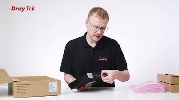 Unboxing with Alex Shuker:  DrayTek Vigor 2962