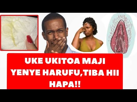 TIBA YA HARAKA UKE UKITOA MAJI YENYE HARUFU MBAYA NA NJIA ZA KUZUIA HIZI HAPA Afya 