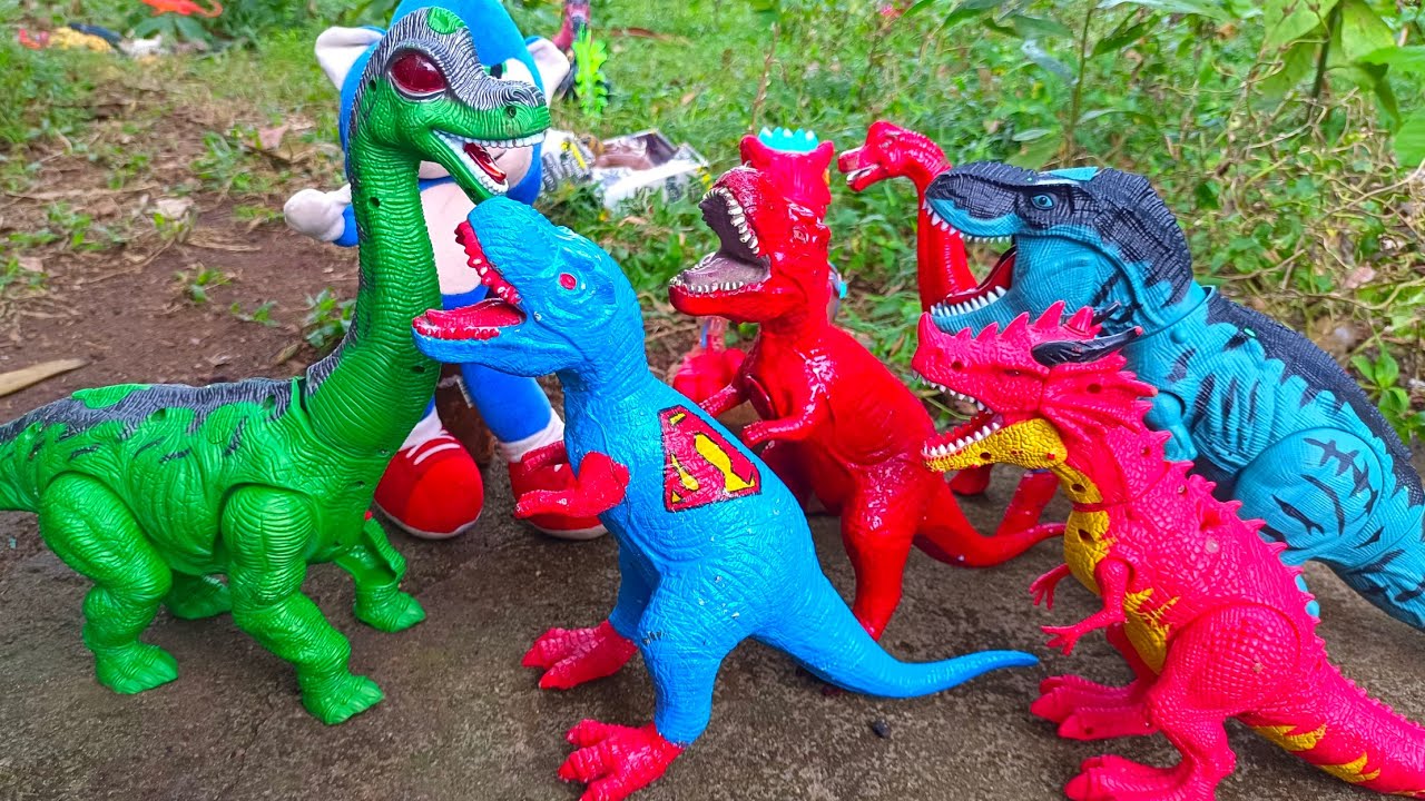 Dinosaurus Jurassic World Dominion: T-rex/ Brachiosaurus/ Skibidi/ Spider-Man/ KingKong/ KingGidorah