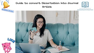 From Dissertation to Journal Article: Step-by-Step Guide to Academic Publishing!