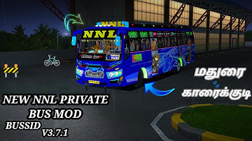 🔴NEW NNL PRIVATE BUS MOD ⏯️ BUSSID V3.7.1@gamingpathi1262