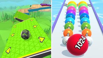 Going Balls Vs Ball Run 2048 💸🎱🏀 MAX LEVELS!! All Levels Gameplay Walkthrough Android, iOS