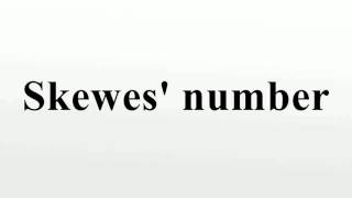 Skewes' number