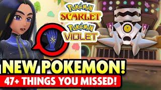 47+ THINGS YOU MISSED! New Pokemon Scarlet and Violet News and Full Breakdown!