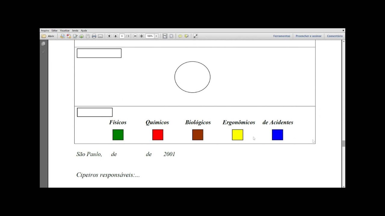 COMO FAZER MAPA DE RISCO ? NR 5 ( PORTAL MCE) - YouTube