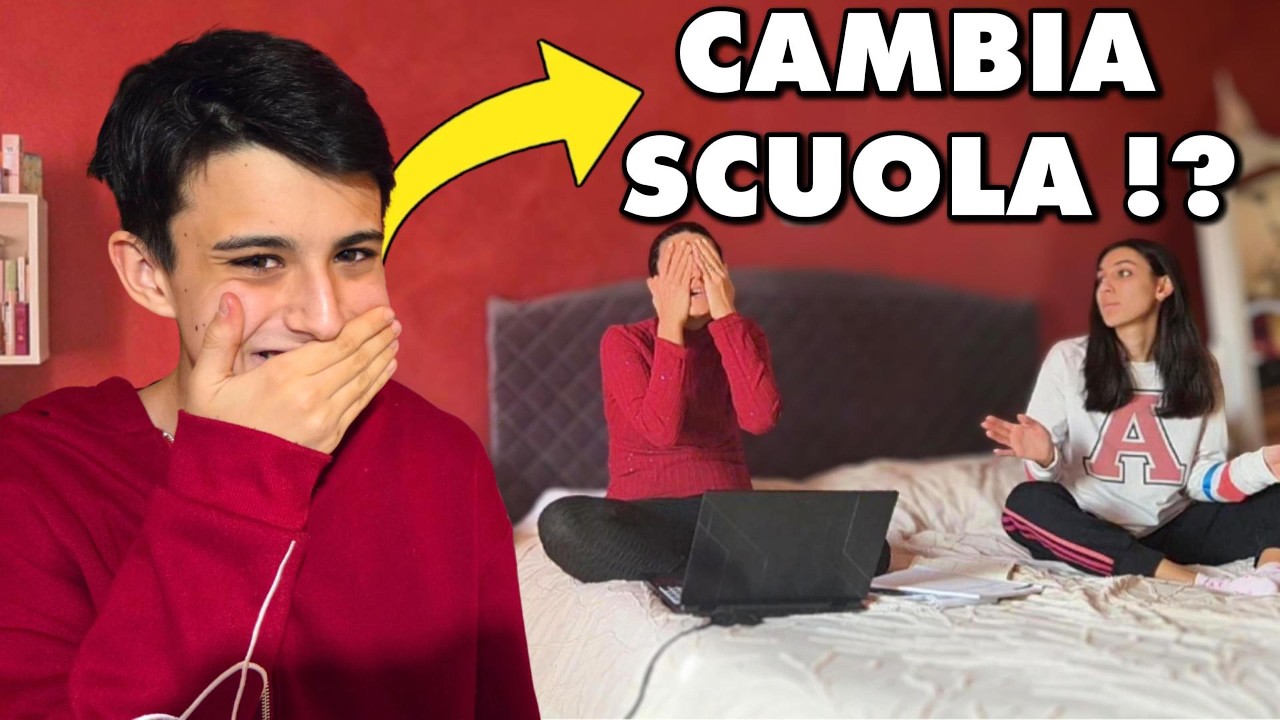 PIPPO VUOLE CAMBIARE SCUOLA ! SCHERZO A MAMMA  -  tina e pippo review