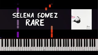 Selena gomez - rare piano tutorial by amadeus (synthesia)