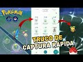 TRUCO CAPTURA RÁPIDA POKEMON GO! CONSIGO UN POKEMON SHINY!
