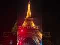 La Tour Eiffel de nuit 4k - French region