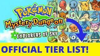 Explorers of Sky: In Depth Official Starter Tier List screenshot 3