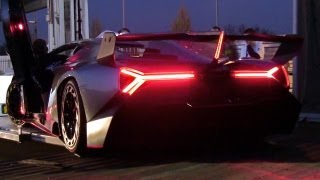 Lamborghini Veneno Sound & LOUD Revs