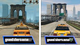 GTA IV vs GTA V | Liberty City Mod Comparison | Preservation Project (CANCELLED)