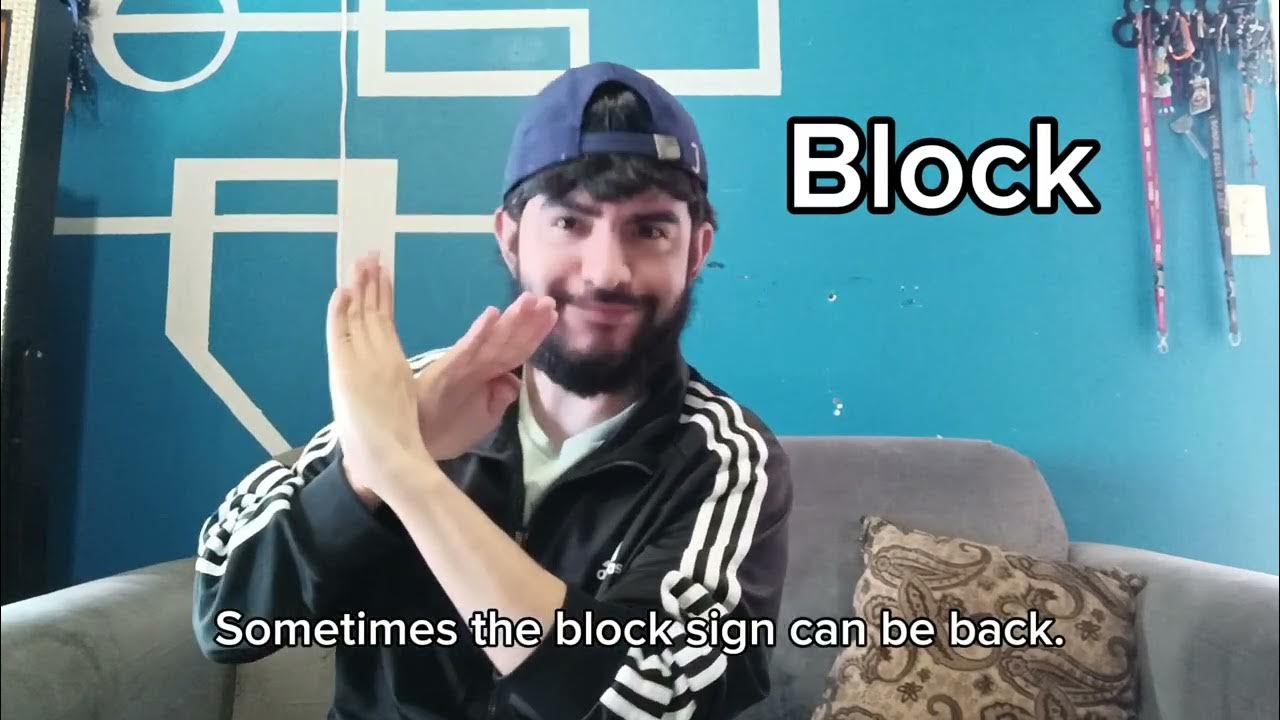 Block ASL(Sign Language) Deaf YouTube