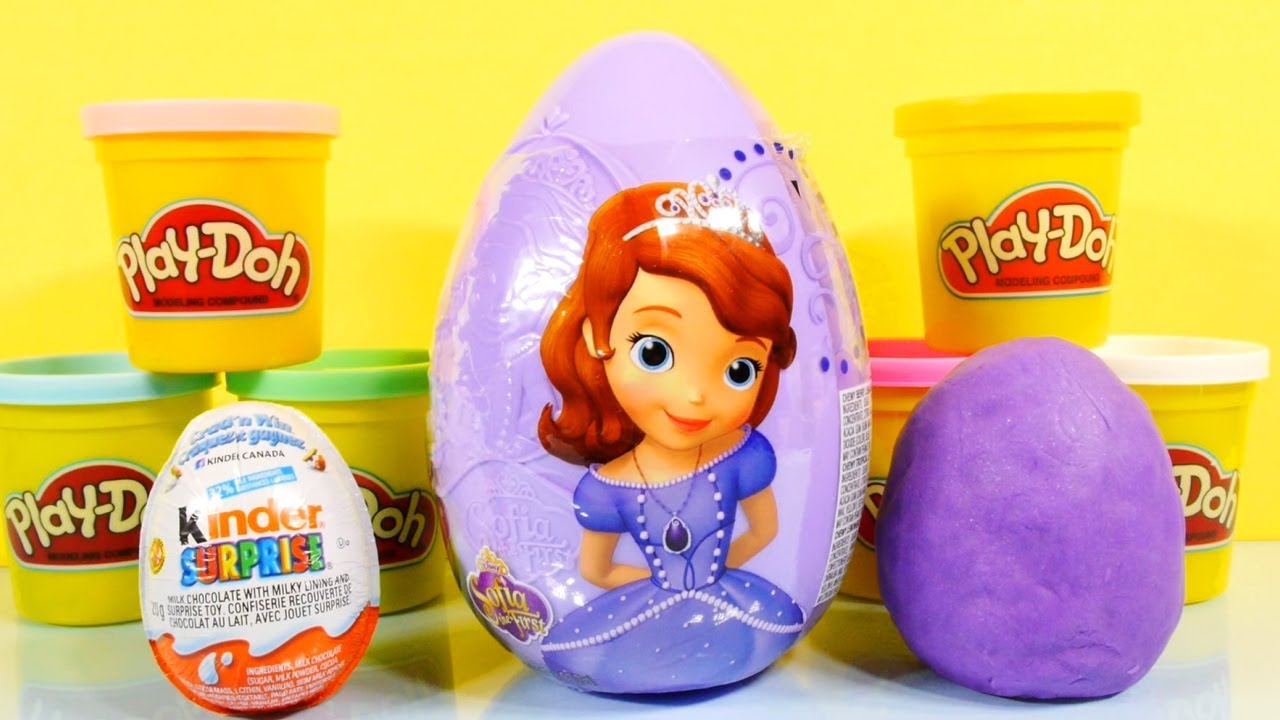 Play Doh Sofia The First ♥ Disney Frozen Princess ♥ Play Doh Barbie ♥ ...
