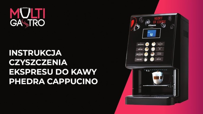 Phedra Evo Cappuccino: Máquinas de café del grano a la taza para