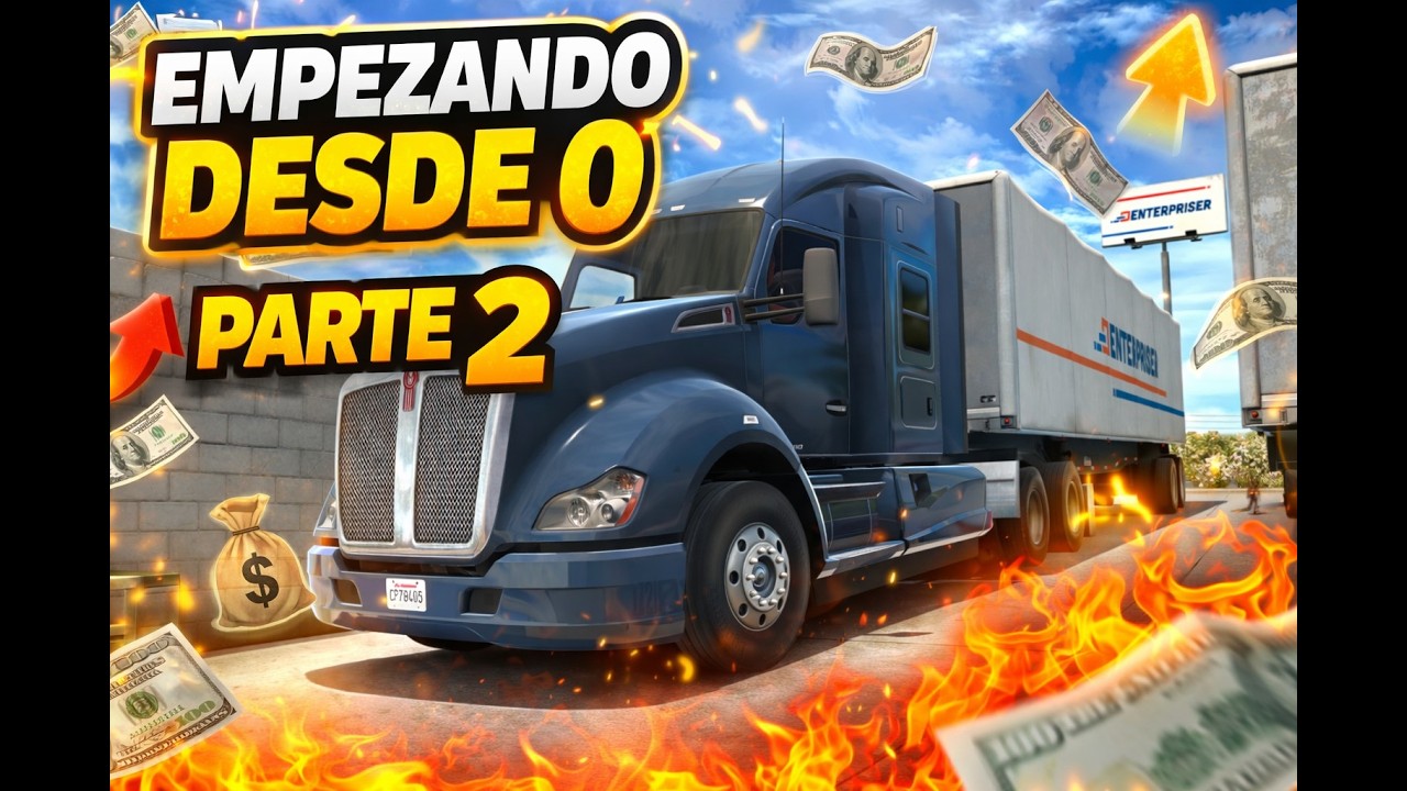 ATS Desde Cero Parte 2, Llevamosa Azucar Con T680 Seguimos Recorriendo California Paco Y Luis Pelean