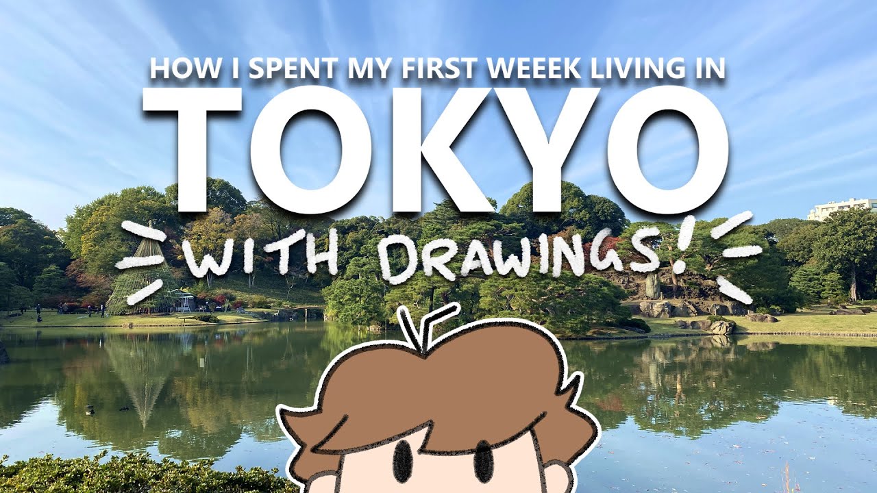 How I Spent My First Week Living in Tokyo - Animated Vlog