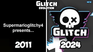 The Evolution of Glitch Productions Logos (2016-2024)