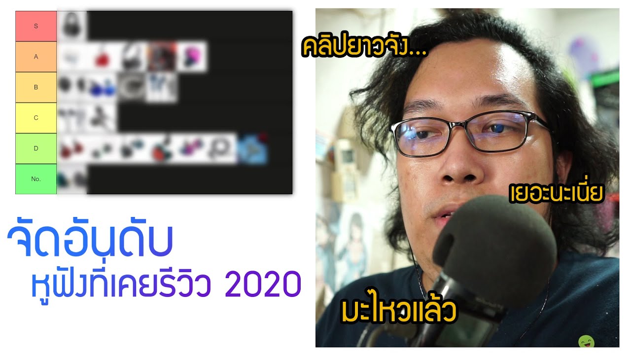 จัดอันดับหูฟัง 2020