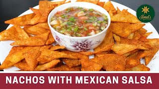 Best homemade nachos with salsa recipe | mexican style taste just like
restaurant