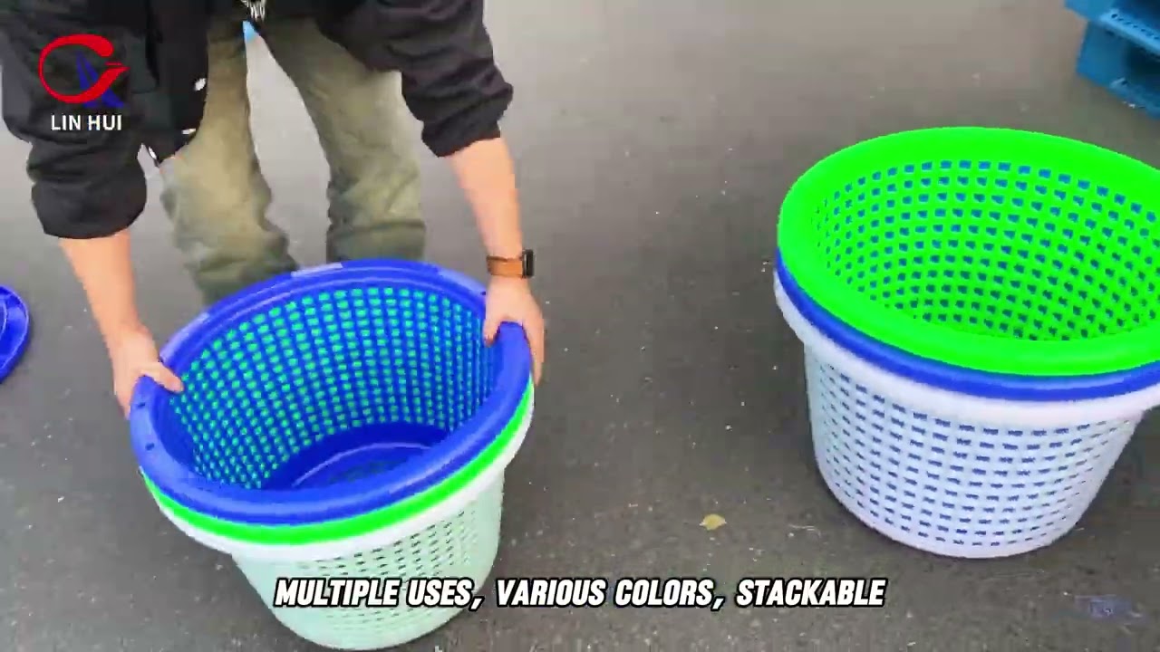 Export-Quality Plastic Baskets – Available