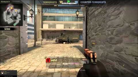 CS:GO - 1v3 Clutch on Overpass