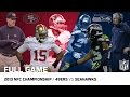 2013 nfc championship san francisco 49ers vs seattle seahawks  nfl full game