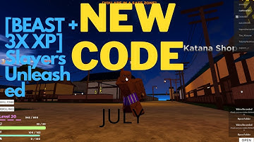 [BEAST + 3X XP] Slayers Unleashed NEW WORKING CODES