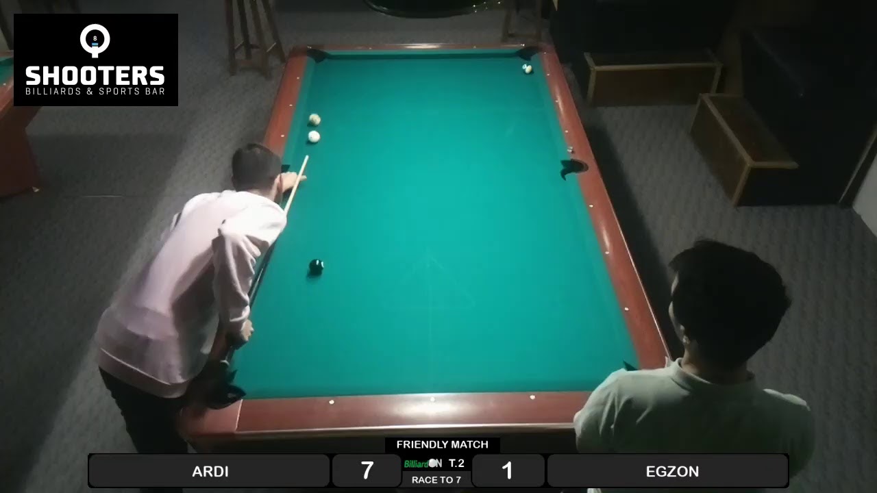Shooters Billiards & Sports Bar Table 2 Live Stream YouTube